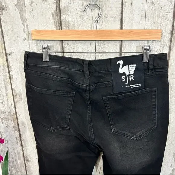 Free People x Sandrine Rose - NWT Distressed Skinny Jeans - Picture 9 of 11